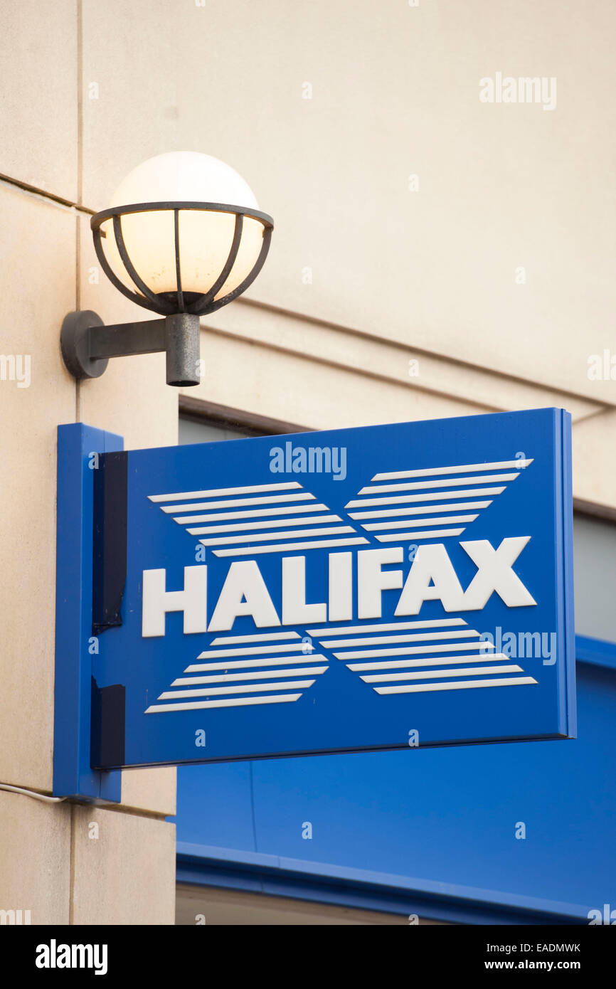 Halifax bank logo di segno Foto Stock