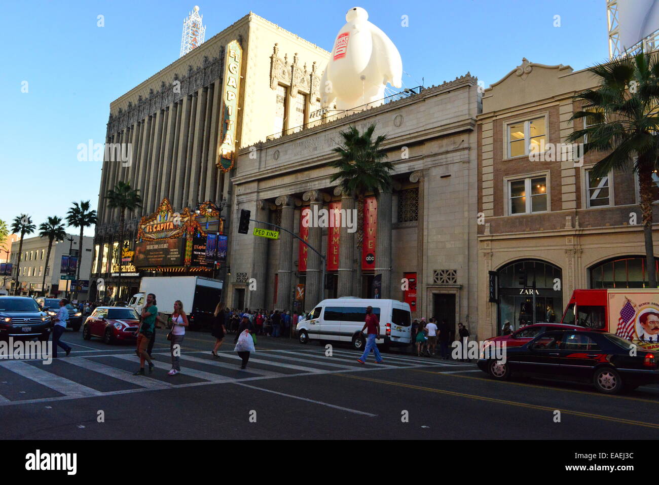 Hard Rock Cafe, Los Angeles Foto Stock