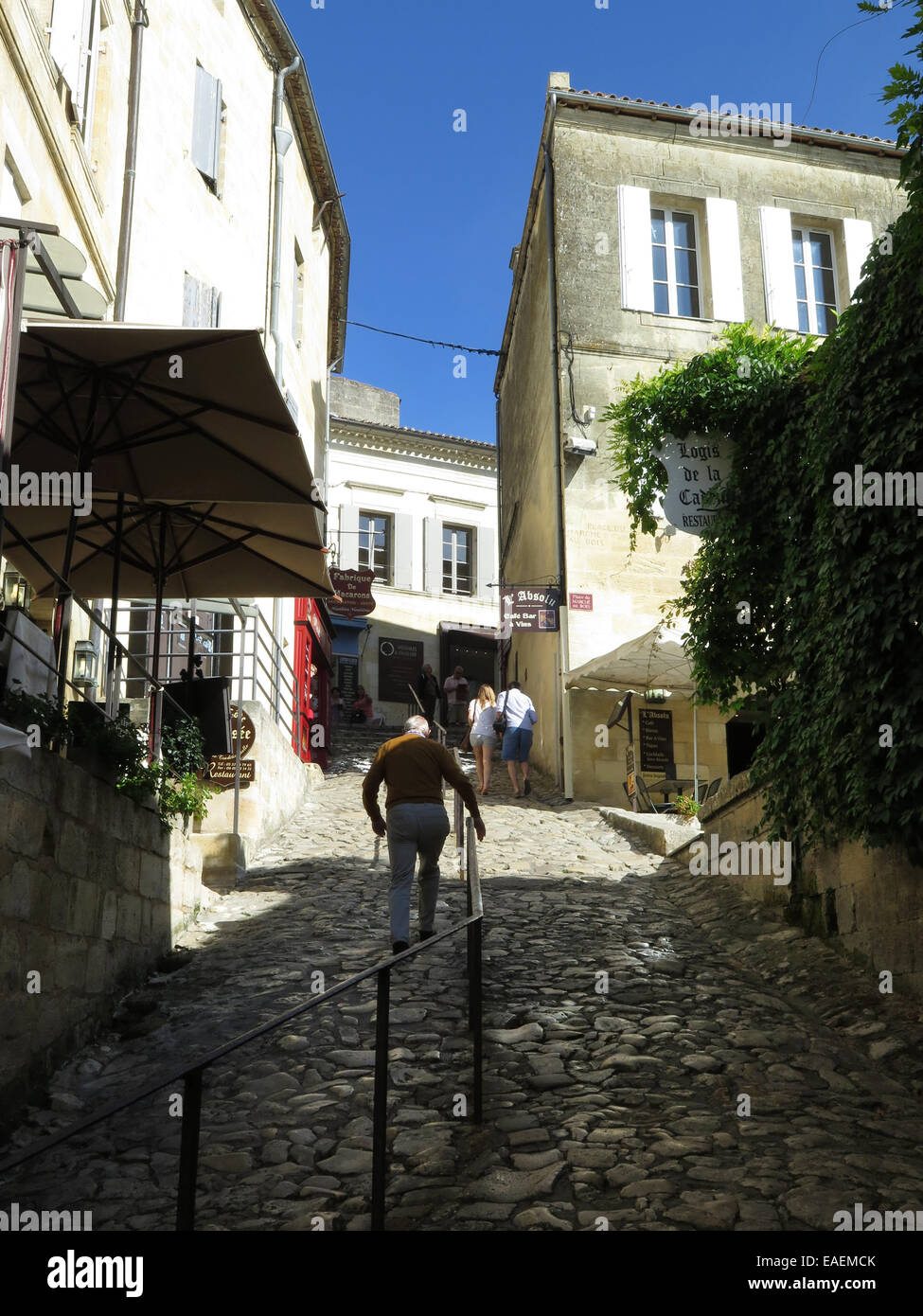 Tertre de la Tente, a St Emilion, Bordeaux, Francia Foto Stock