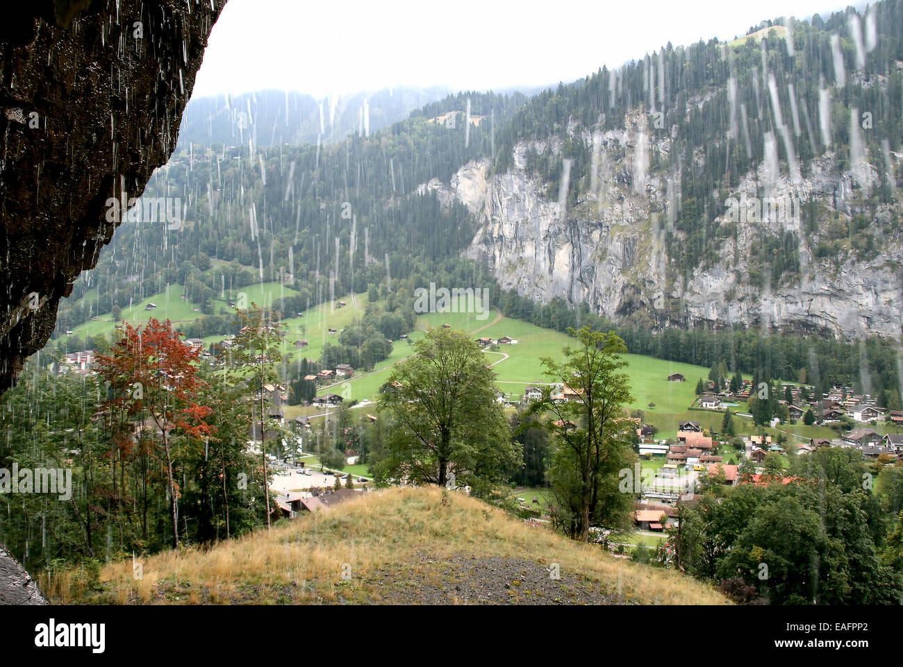 Viaggi in tutta la Svizzera Foto Stock