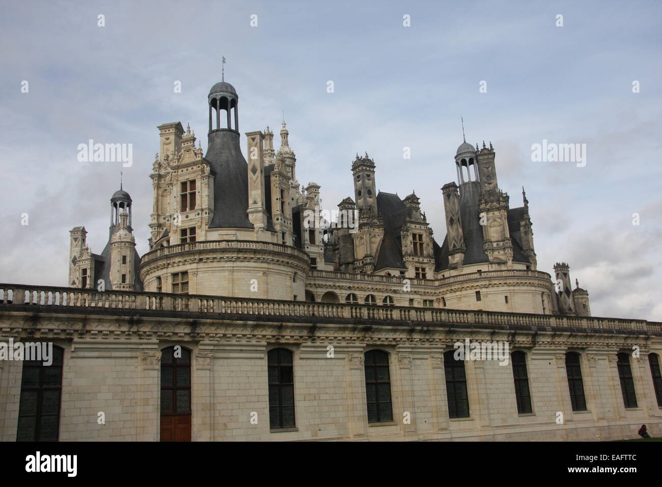 Castello di Chambord Foto Stock