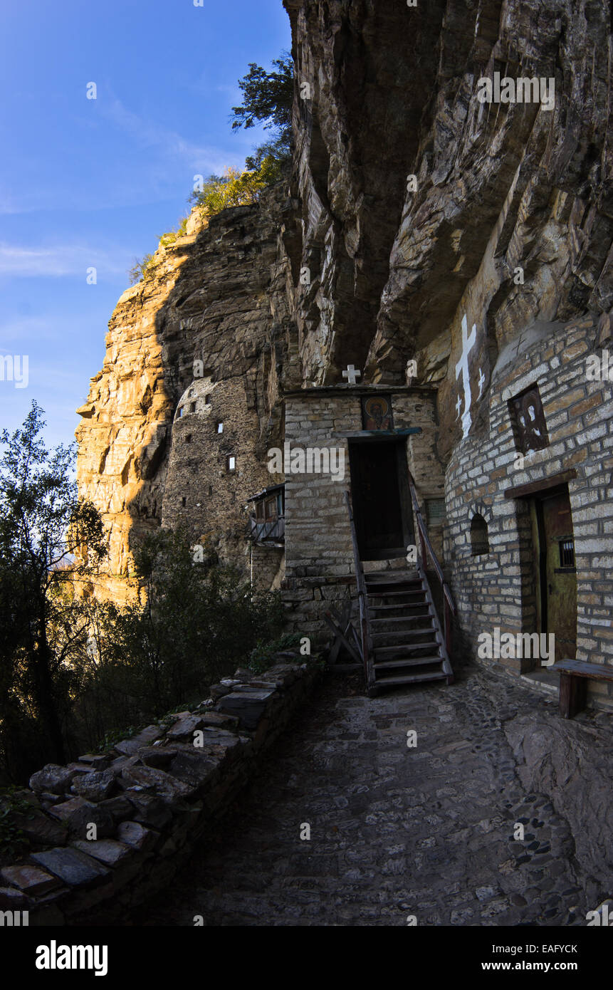San Sava hermitage in alto in una montagna vicino Monastero di Studenica Foto Stock