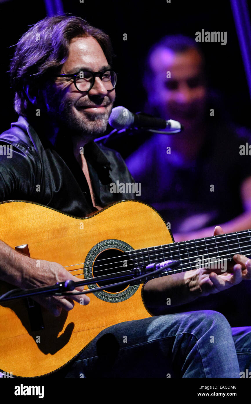 AL DI MEOLA nel festival del jazz di Cartagena Foto Stock