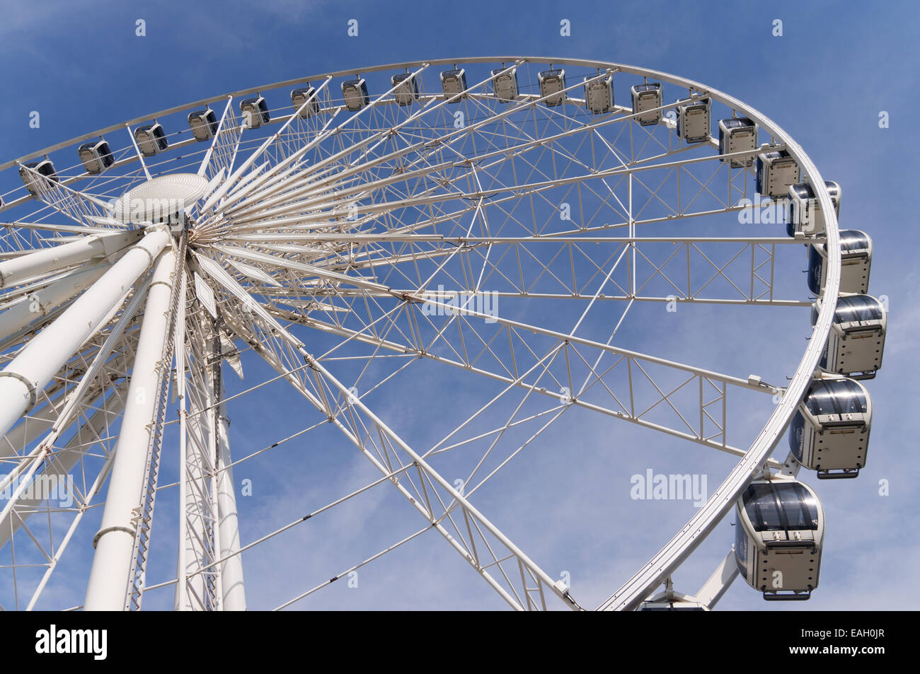 Vista ravvicinata del Niagara SkyWheel, Ontario Canada Foto Stock