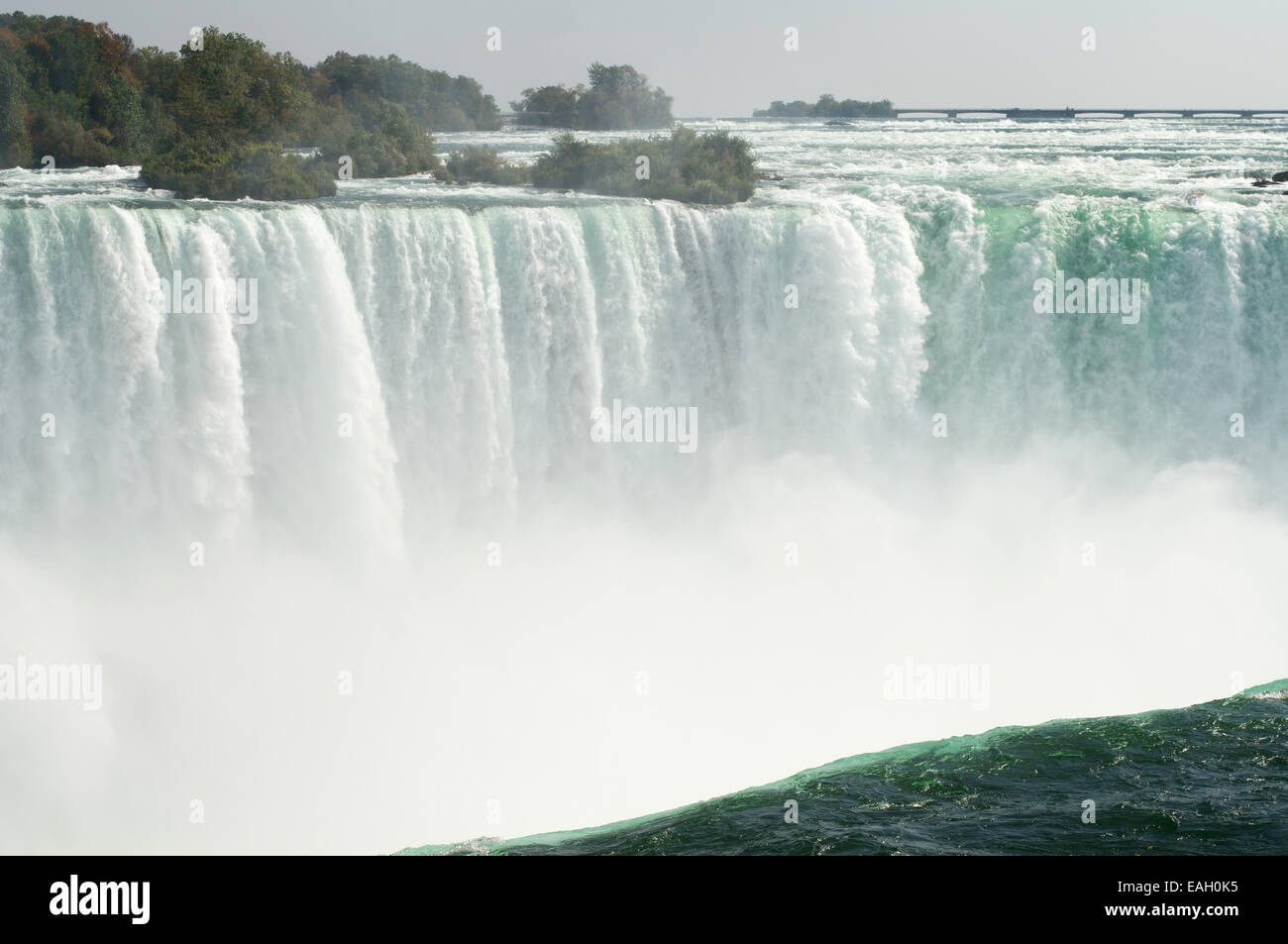 Cascate Horseshoe, Niagara Falls visto dall'alto Ontario, Canada Foto Stock