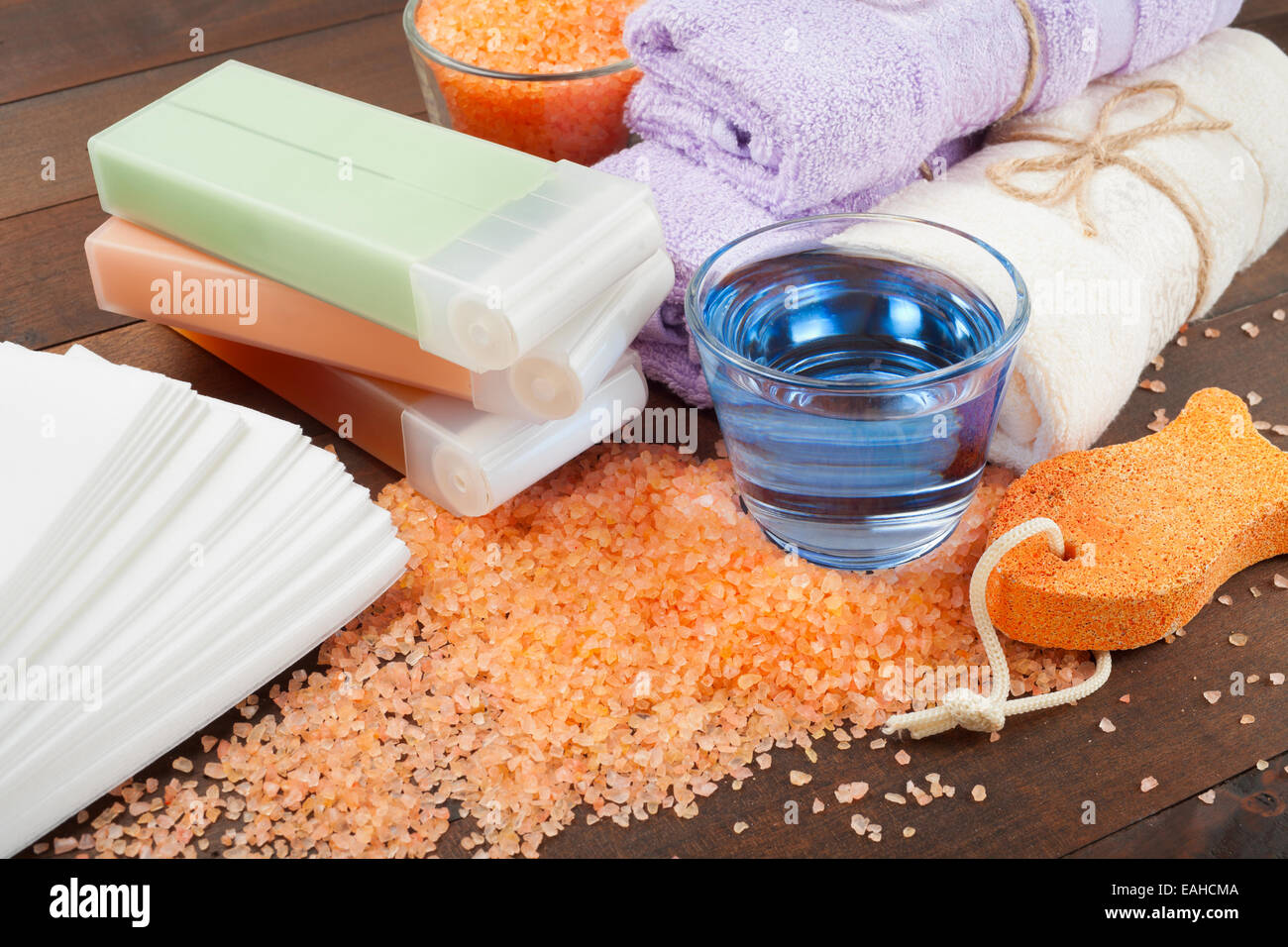 Cotone asciugamani da cucina legata con lo spago, tessili per la casa Foto  stock - Alamy