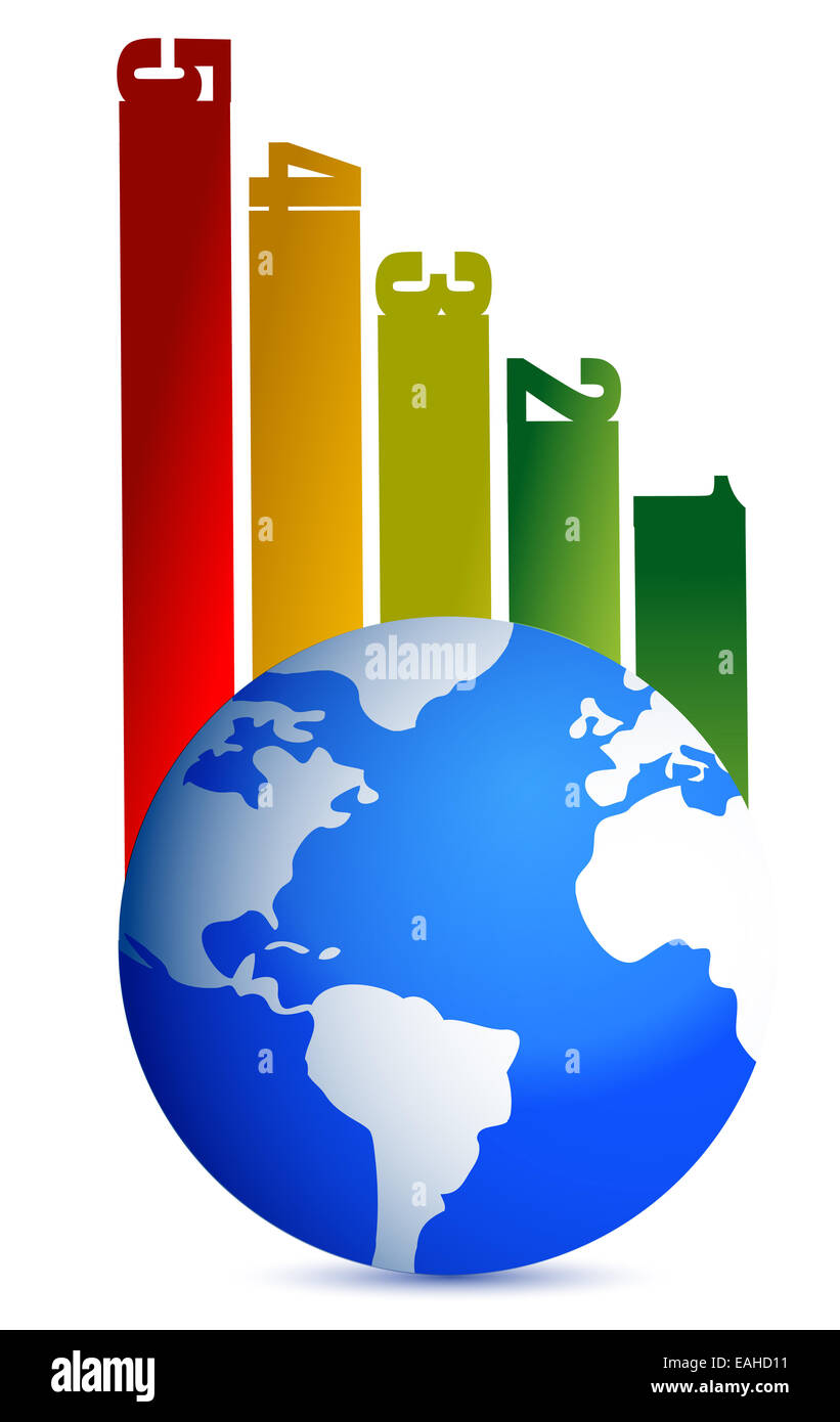 Grafico di classifica per le classificazioni globale Foto Stock