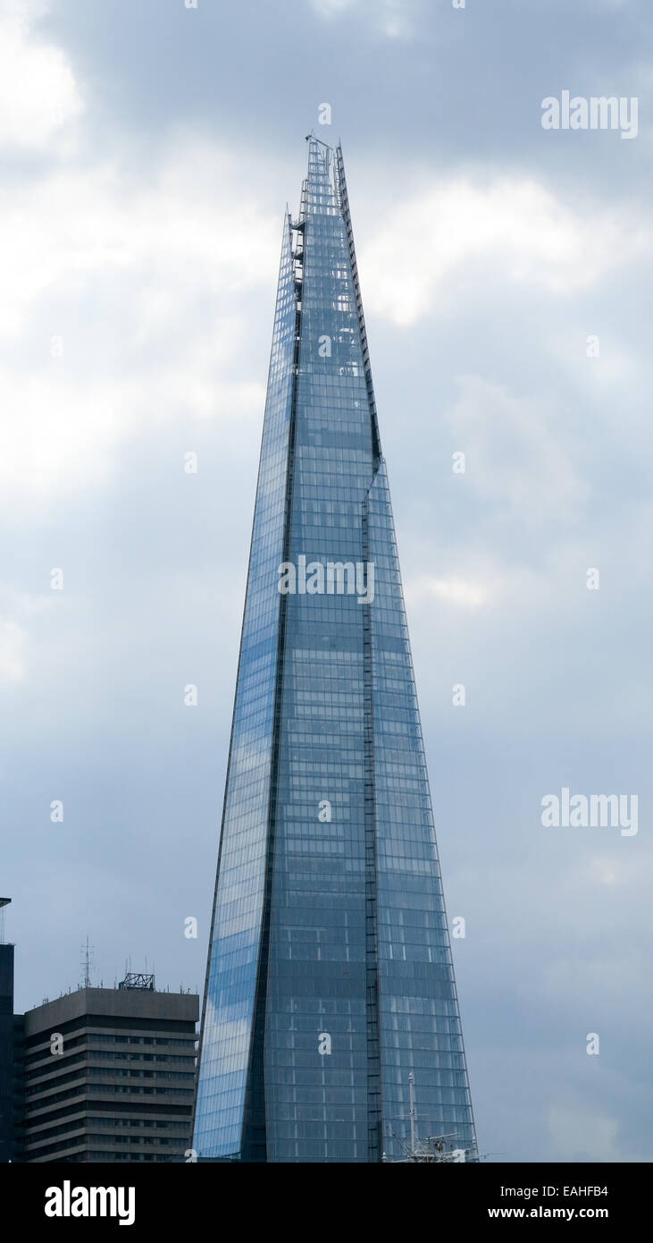 Il frammento di vetro, Shard London Bridge, formerly London Bridge Tower, un 87-edificio in London REGNO UNITO Foto Stock