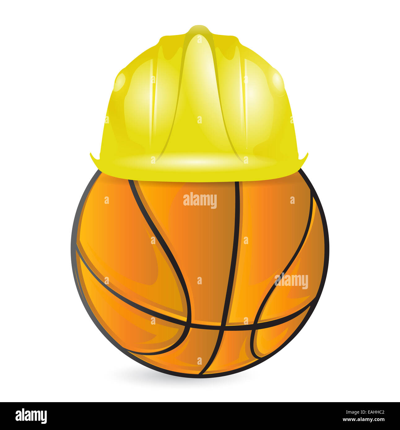 La formazione di basket. In costruzione Foto Stock