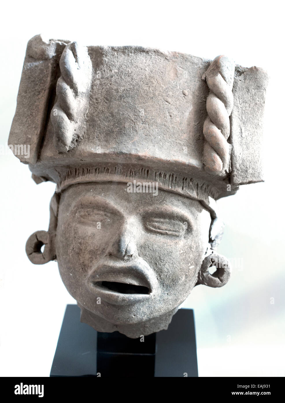 Testa - Classic Veracruz cultura ( Costa del Golfo ) che esisteva da circa 100 a.c. per 1000 messicani in Messico Foto Stock