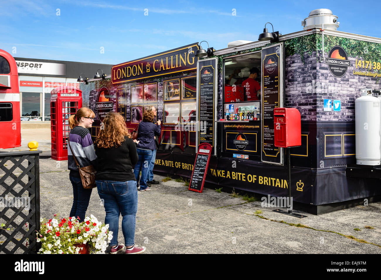 Londra chiama società pastoso, 836 North Glenstone Avenue, Springfield, Missouri Foto Stock