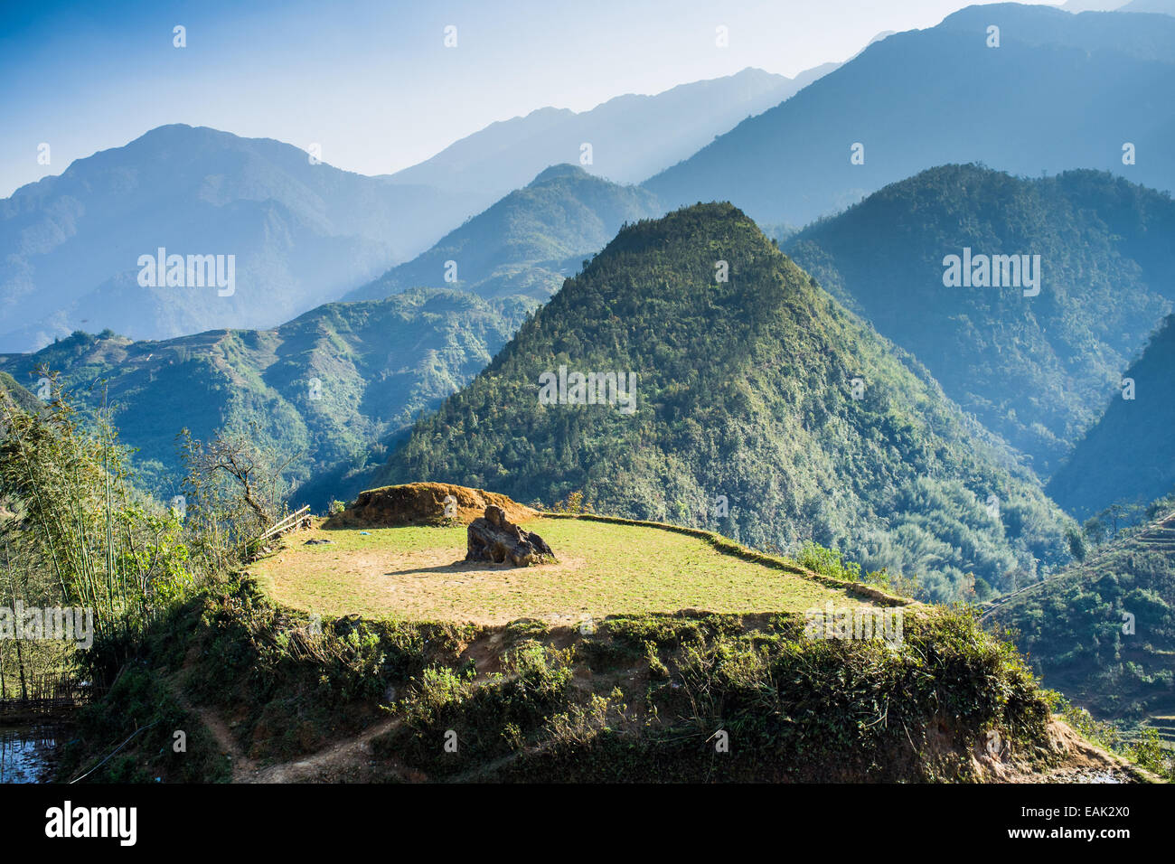 Catcat Villaggio Culturale vicino a SAPA, Vietnam Foto Stock