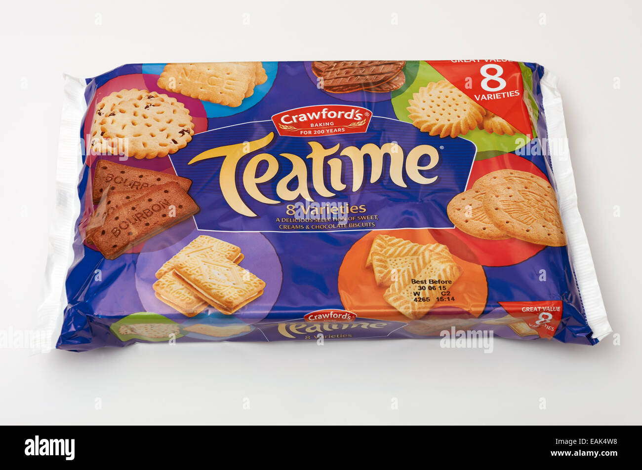 Crawfords Teatime biscotti pacco di selezione Foto Stock
