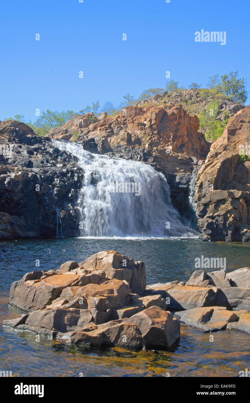 Edith Falls, Nitmiluk National Park, il Territorio del Nord, l'Australia Foto Stock