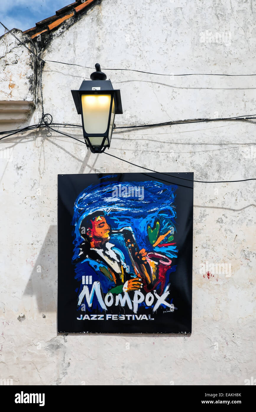 Mompox Jazz Festival Foto Stock