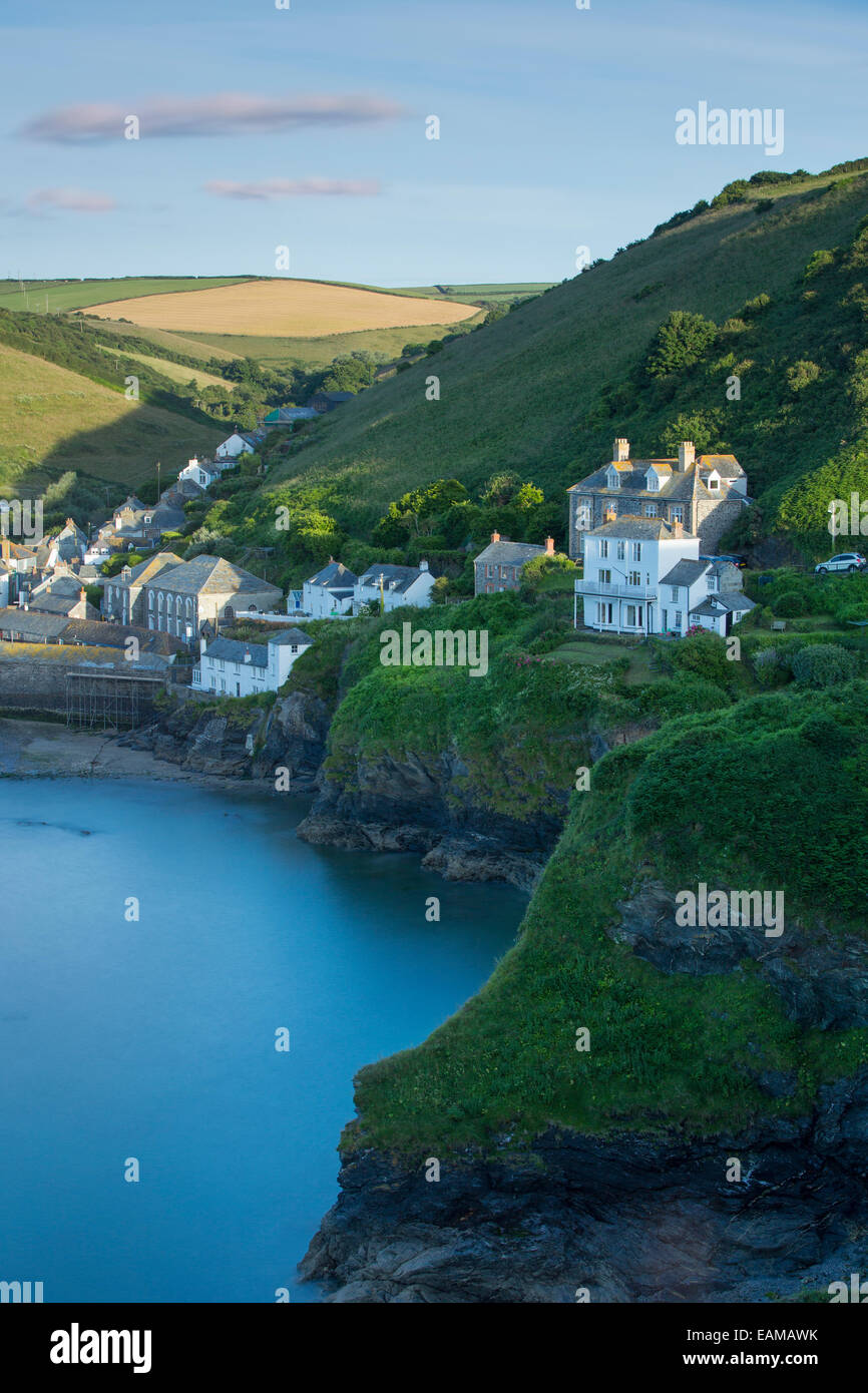 Pittoresca cittadina portuale di Port Isaac, Cornwall, Inghilterra Foto Stock