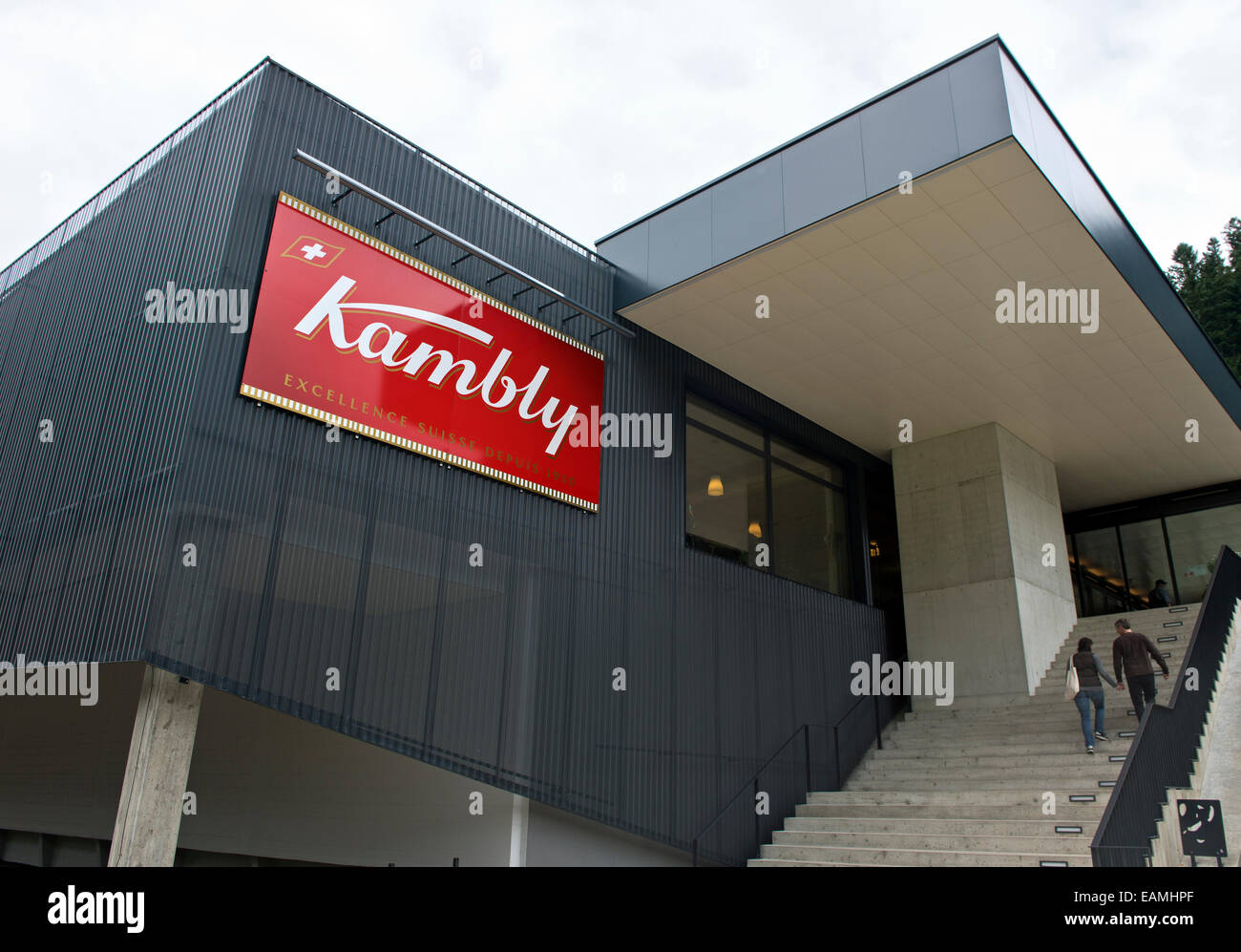 Kambly factory outlet shop, Trubschachen, Svizzera Foto Stock