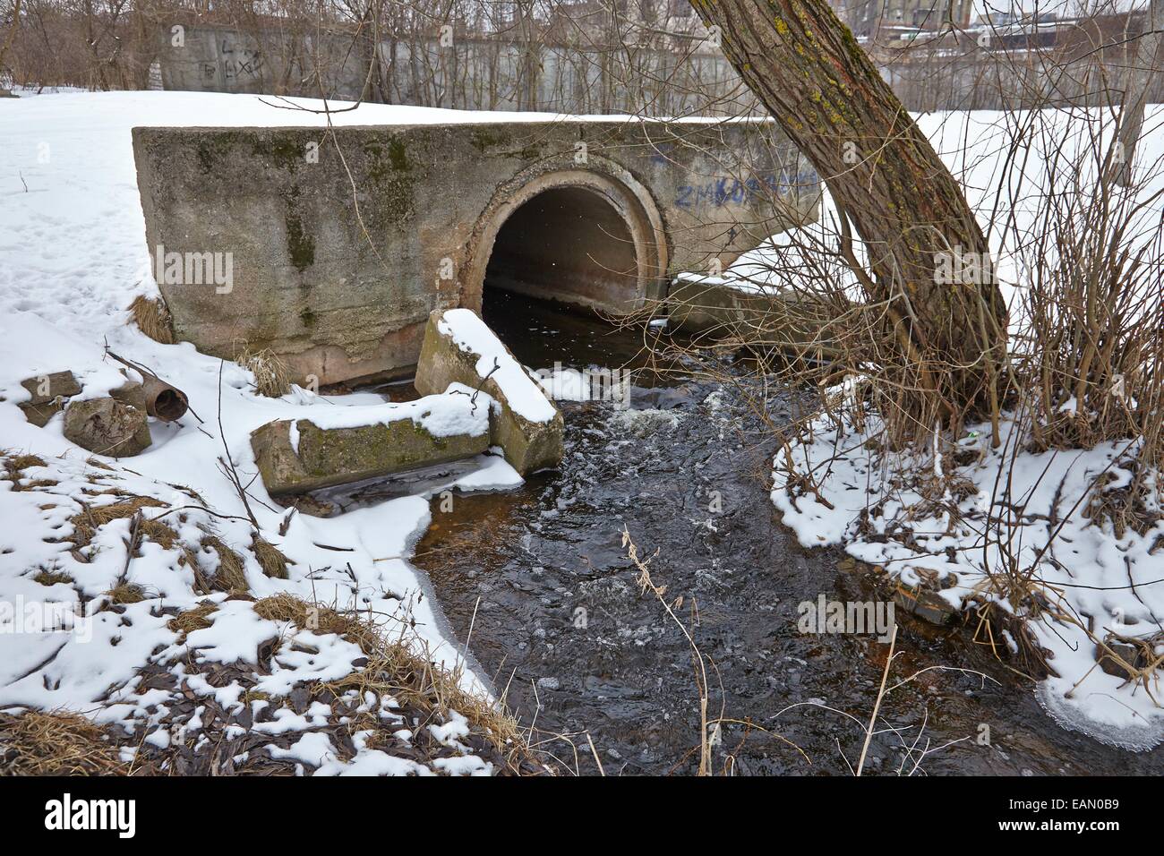 Canale dell'acqua Foto Stock