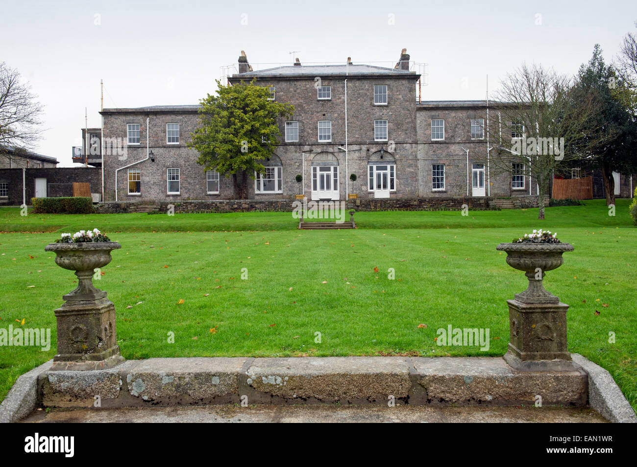 Mount Wise sede marittima, Plymouth, Devonshire, UK. Foto Stock