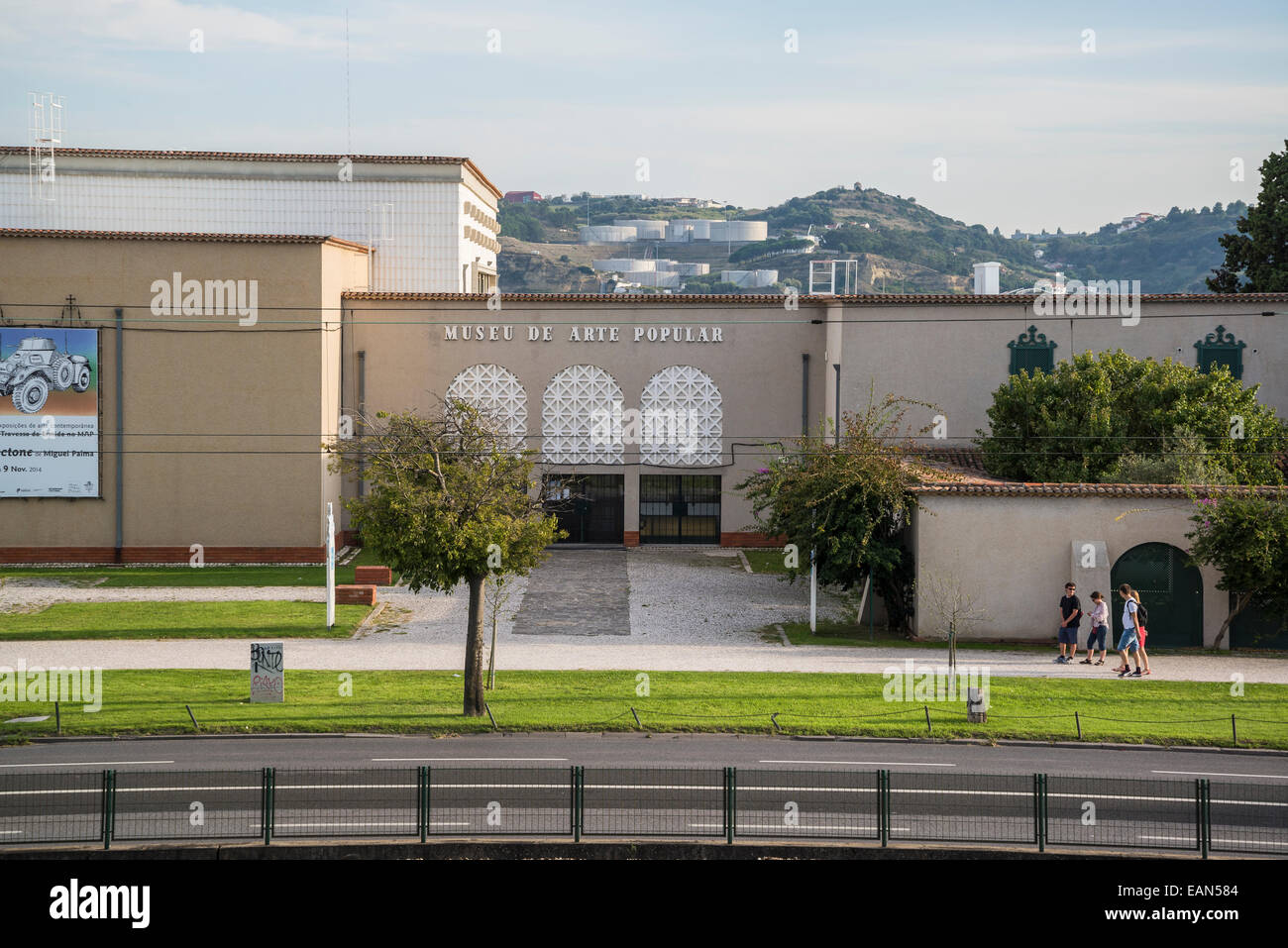 Museo di arte popolare, Museu de Arte Popolare, quartiere Belem, Lisbona, Portogallo Foto Stock