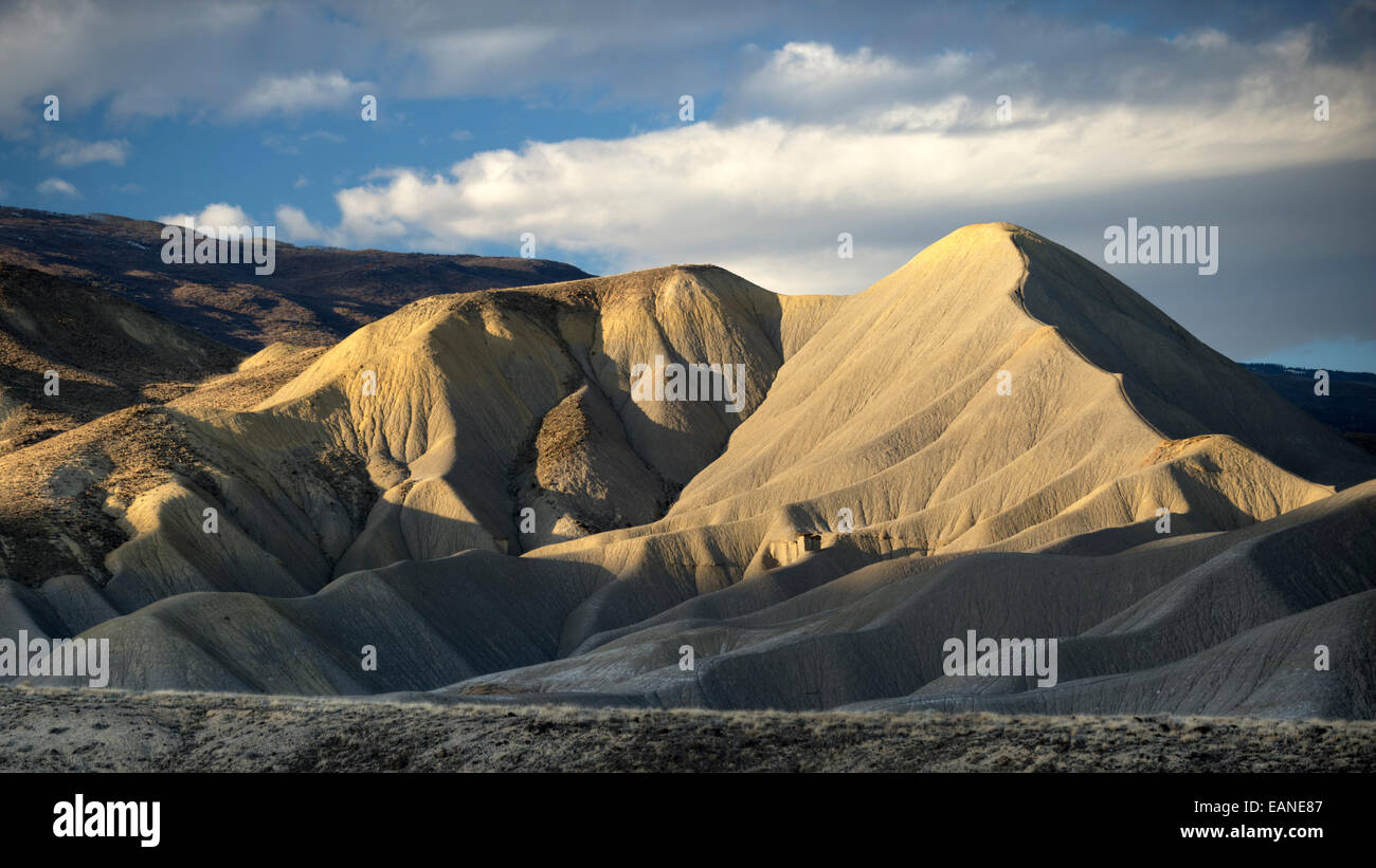 In Adobe Badlands della contea di Delta, Colorado Foto Stock