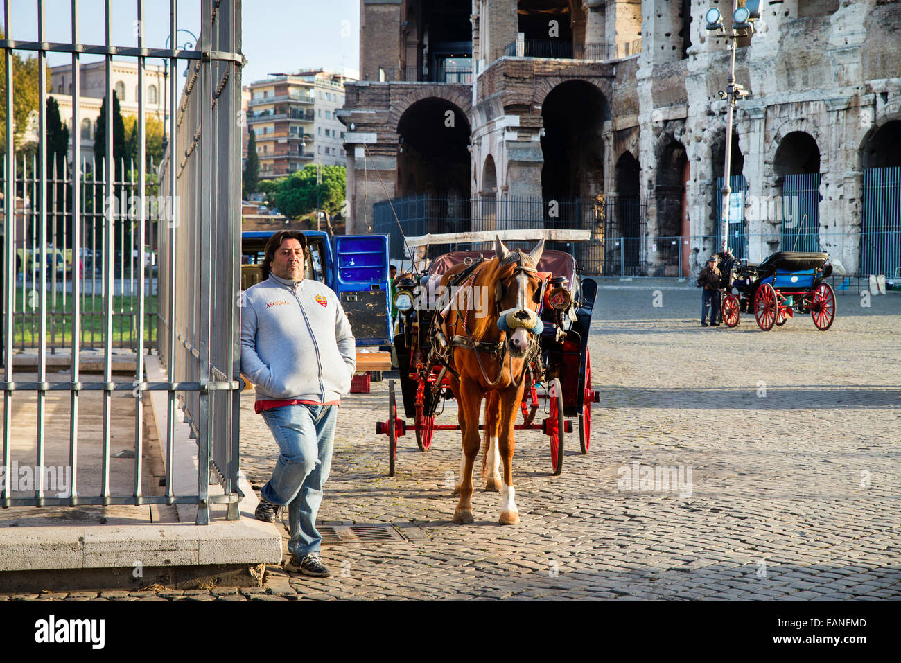 L'arco trionfale di Costantino a Roma, Italia, Europa Foto Stock