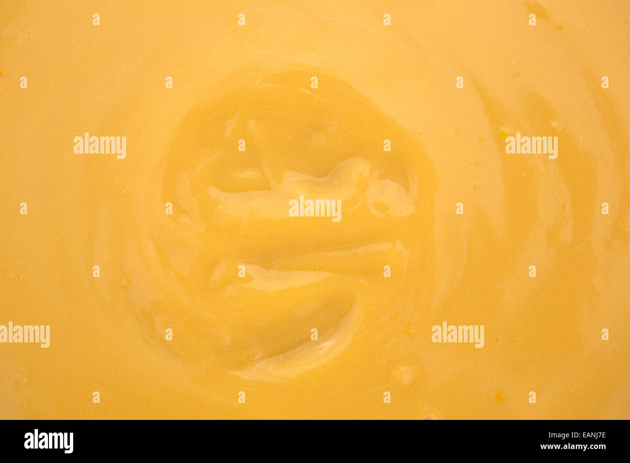 Molto vicino in vista in casa il pudding al burro. Foto Stock