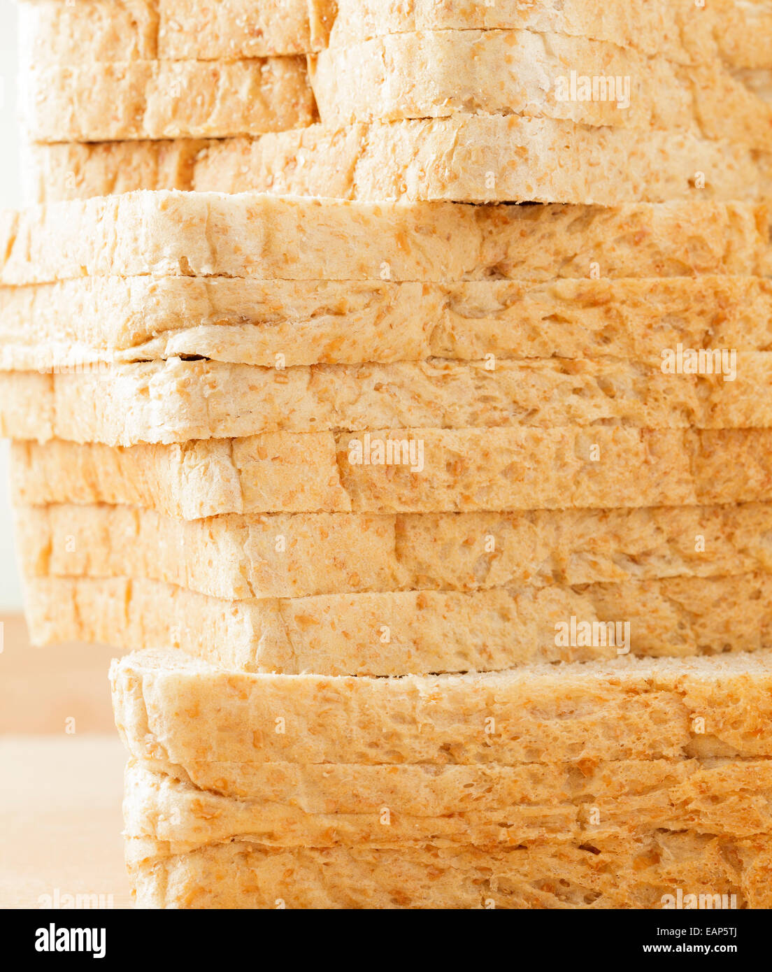 Pane affettato Foto Stock