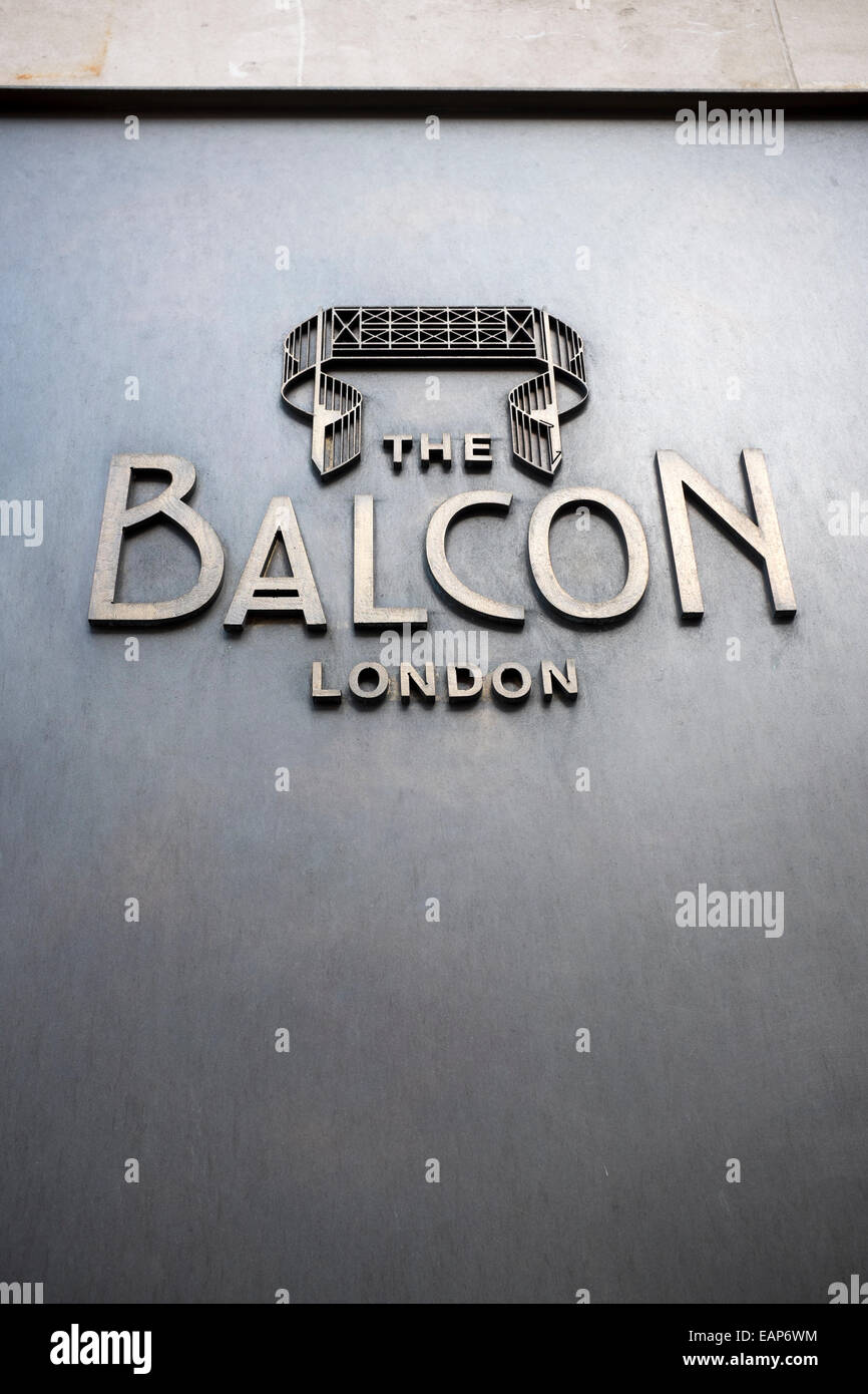 Il Balcon Ristorante St James London Foto Stock