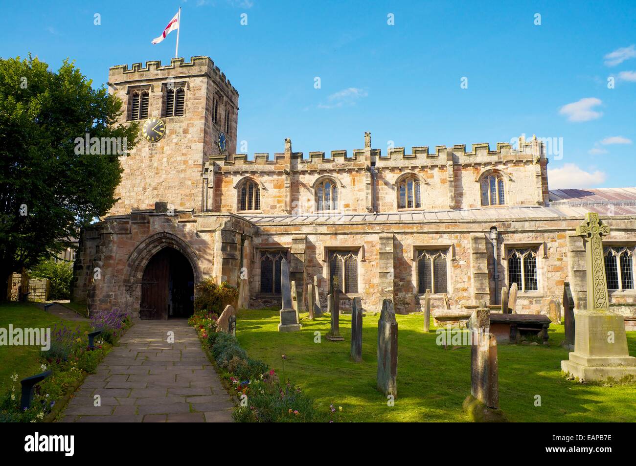 San Lorenzo la Chiesa. Appleby-in-Westmoreland, Cumbria, Inghilterra, Regno Unito. Foto Stock