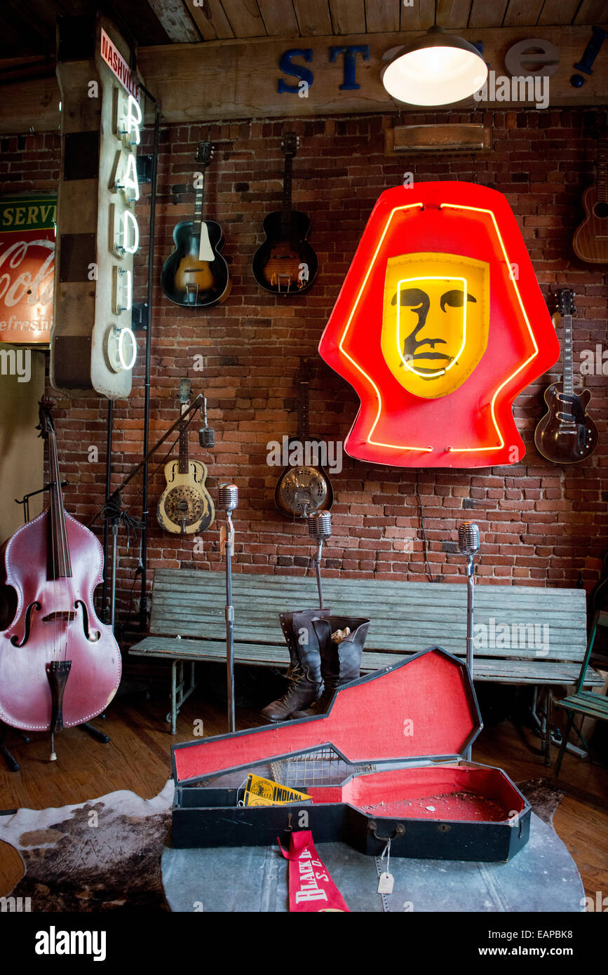 Archeologia antichi. Nashville, Tennessee Foto Stock