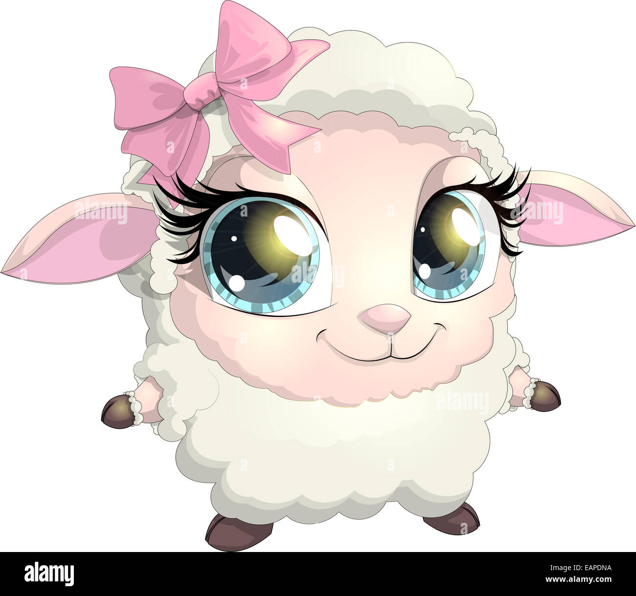 Pecorelle Foto Stock