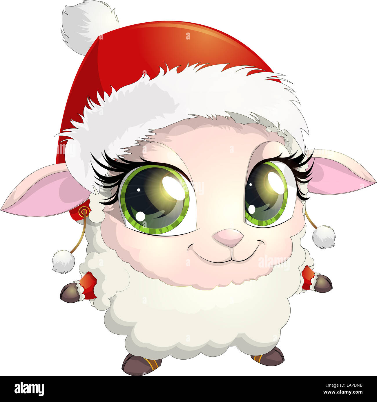 Pecorelle Foto Stock