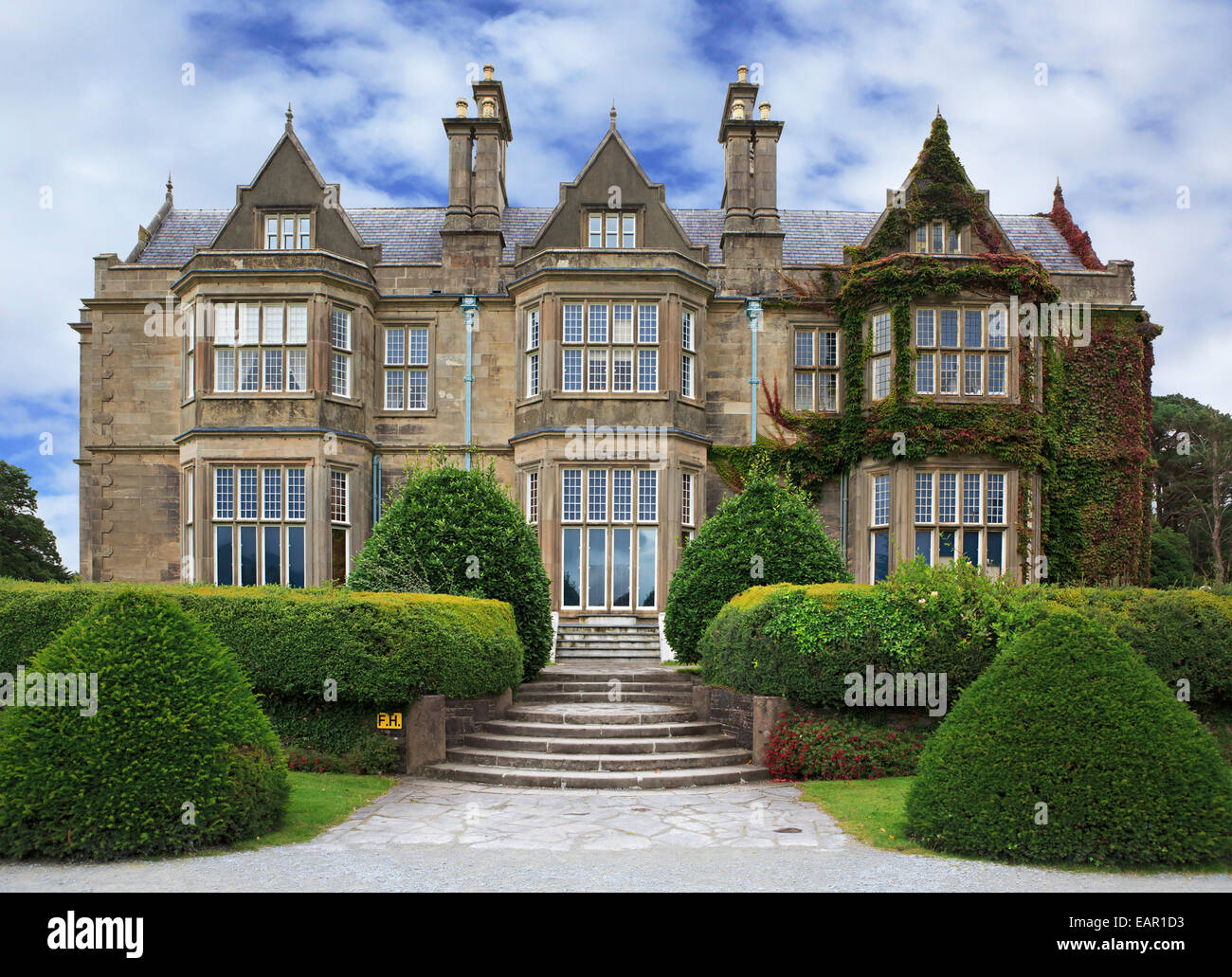 Muckross House nel Parco Nazionale di Killarney. Foto Stock