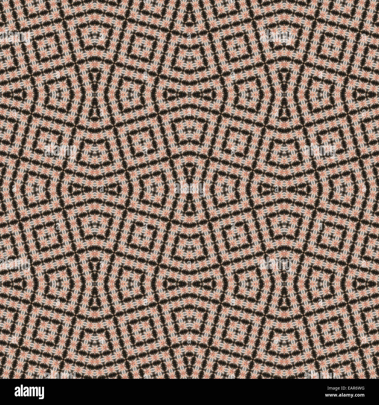 Abstract design decorativo modello di rosa e nero texture di piume Foto Stock