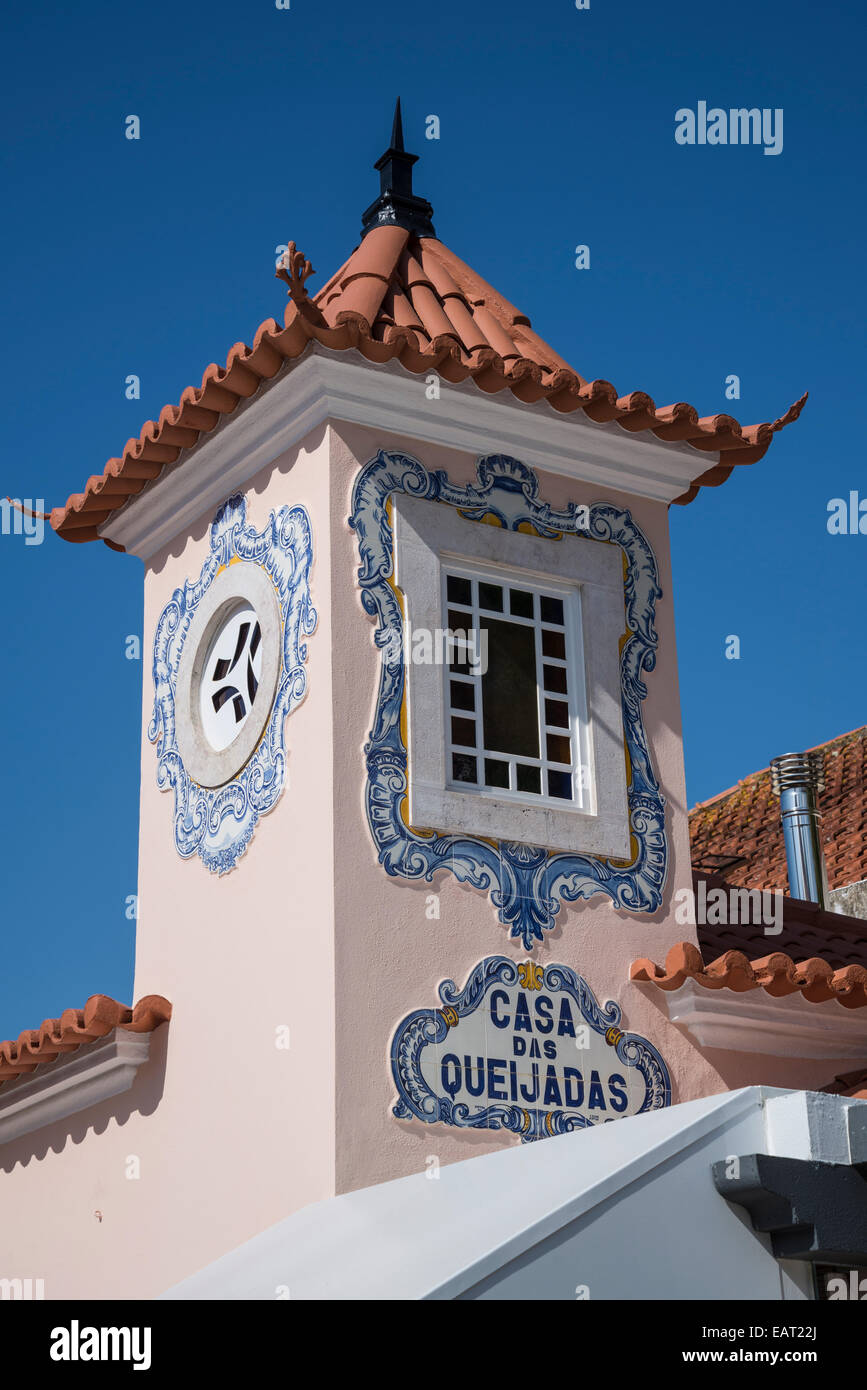 Casa das Queijadas, casa di formaggi torte, pasticceria, Sintra, Portogallo Foto Stock