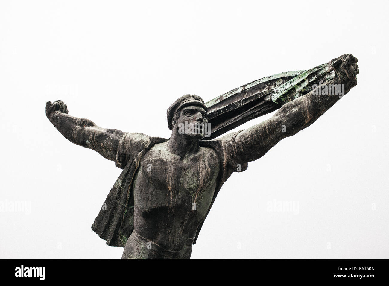 Memento Park a Budapest, Ungheria. Dopo il crollo del regime comunista in Ungheria nel 1989, pubblica le statue e monumenti w Foto Stock