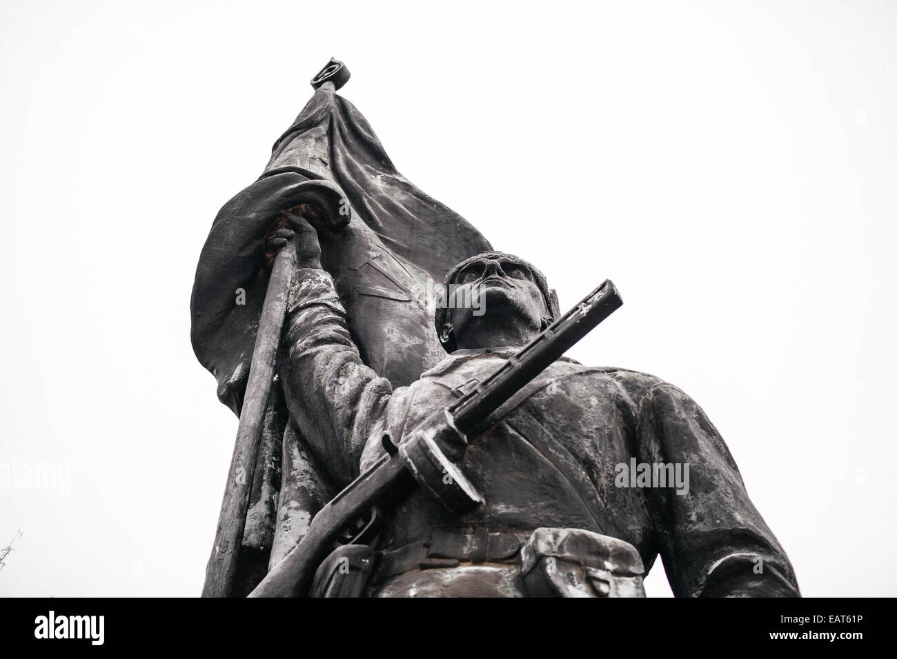 Memento Park a Budapest, Ungheria. Dopo il crollo del regime comunista in Ungheria nel 1989, pubblica le statue e monumenti w Foto Stock