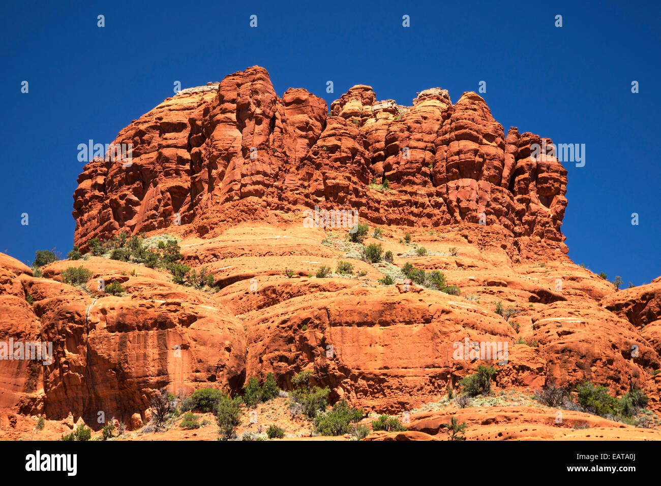 Bell Rock vicino a Sedona in Arizona Foto Stock
