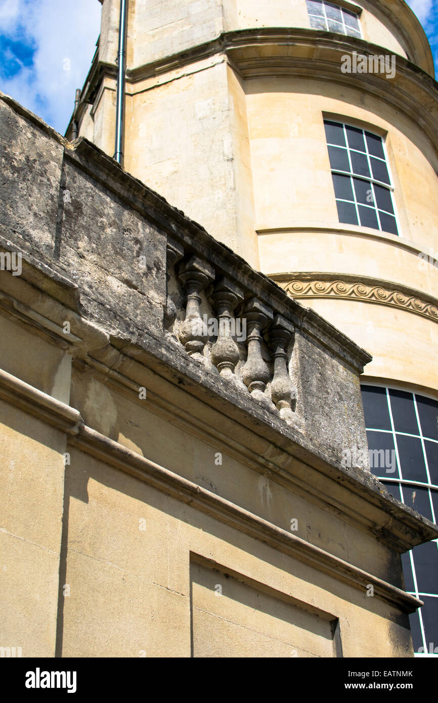 Città georgiana di Bath Queen Charlotte's House Foto Stock