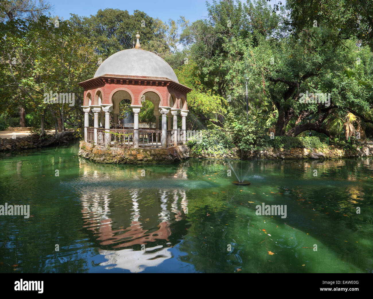 Siviglia - La casa estiva Parco Maria Luisa Foto Stock