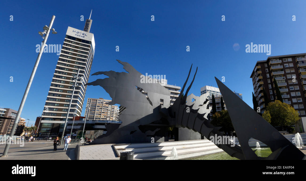 Spagna Catalogna Barcellona Parc Industriale Industriale Park Foto Stock