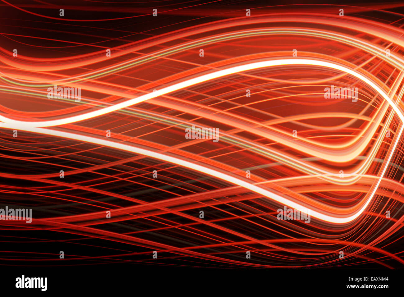 Un semplice backgorund astratta fatta di volute. Foto Stock