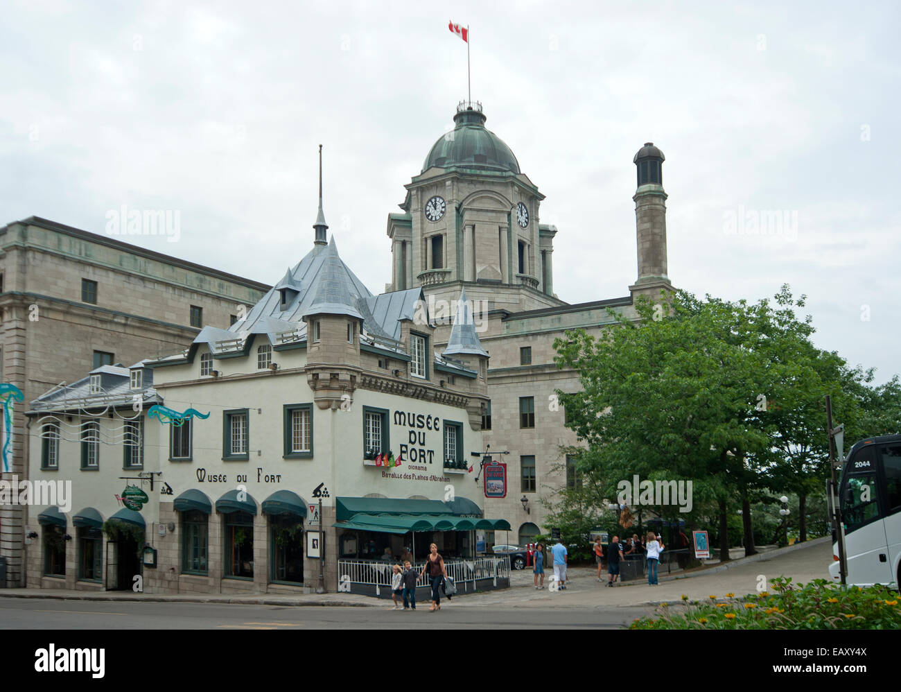 Musee du Fort Quebec, Canada Foto Stock