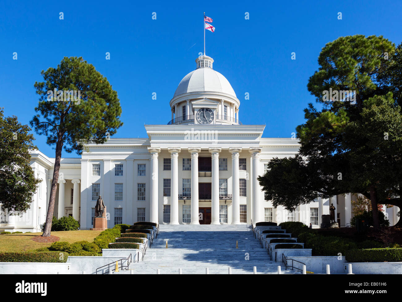 Alabama State Capitol Building, Montgomery, Alabama, STATI UNITI D'AMERICA Foto Stock