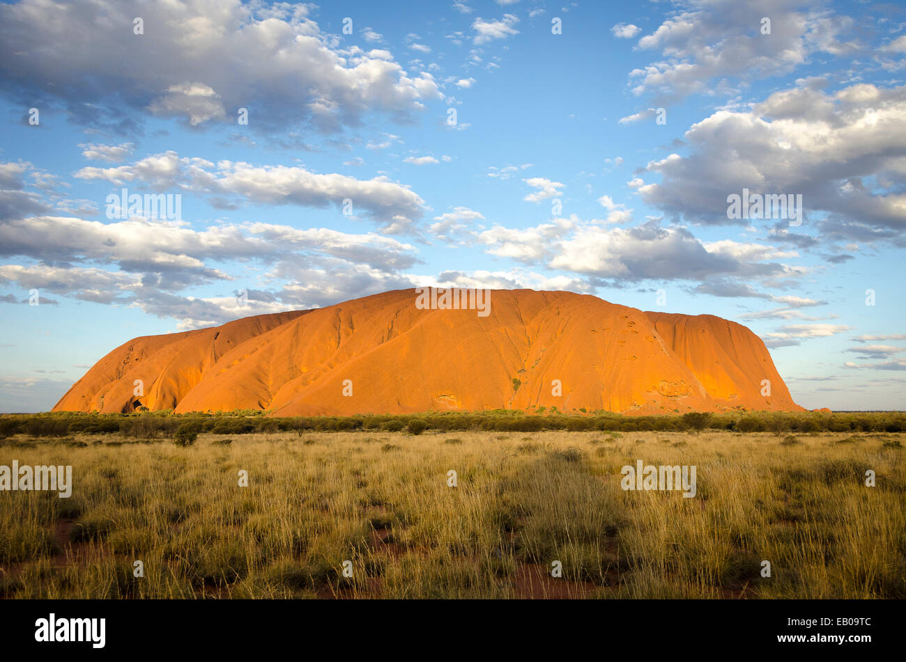 Ayers Rock, Uluru, Territorio del Nord, l'Australia Foto Stock