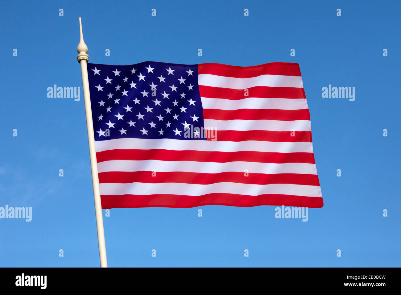 Bandiera degli Stati Uniti d'America Foto Stock