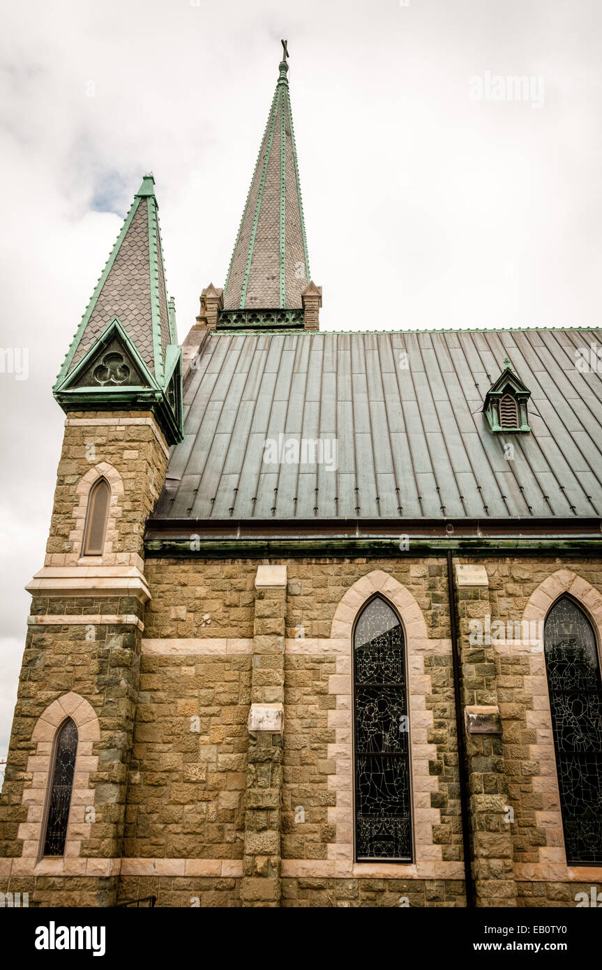 San Francesco di Assisi Chiesa Cattolica, 118 North New Street, Staunton, Virginia Foto Stock