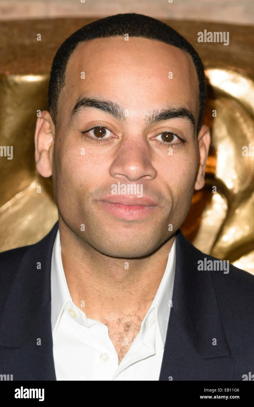 Doc Brown assiste il BAFTA Premi per bambini su 23/11/2014 alla Roundhouse di Londra. Foto di Julie Edwards Foto Stock