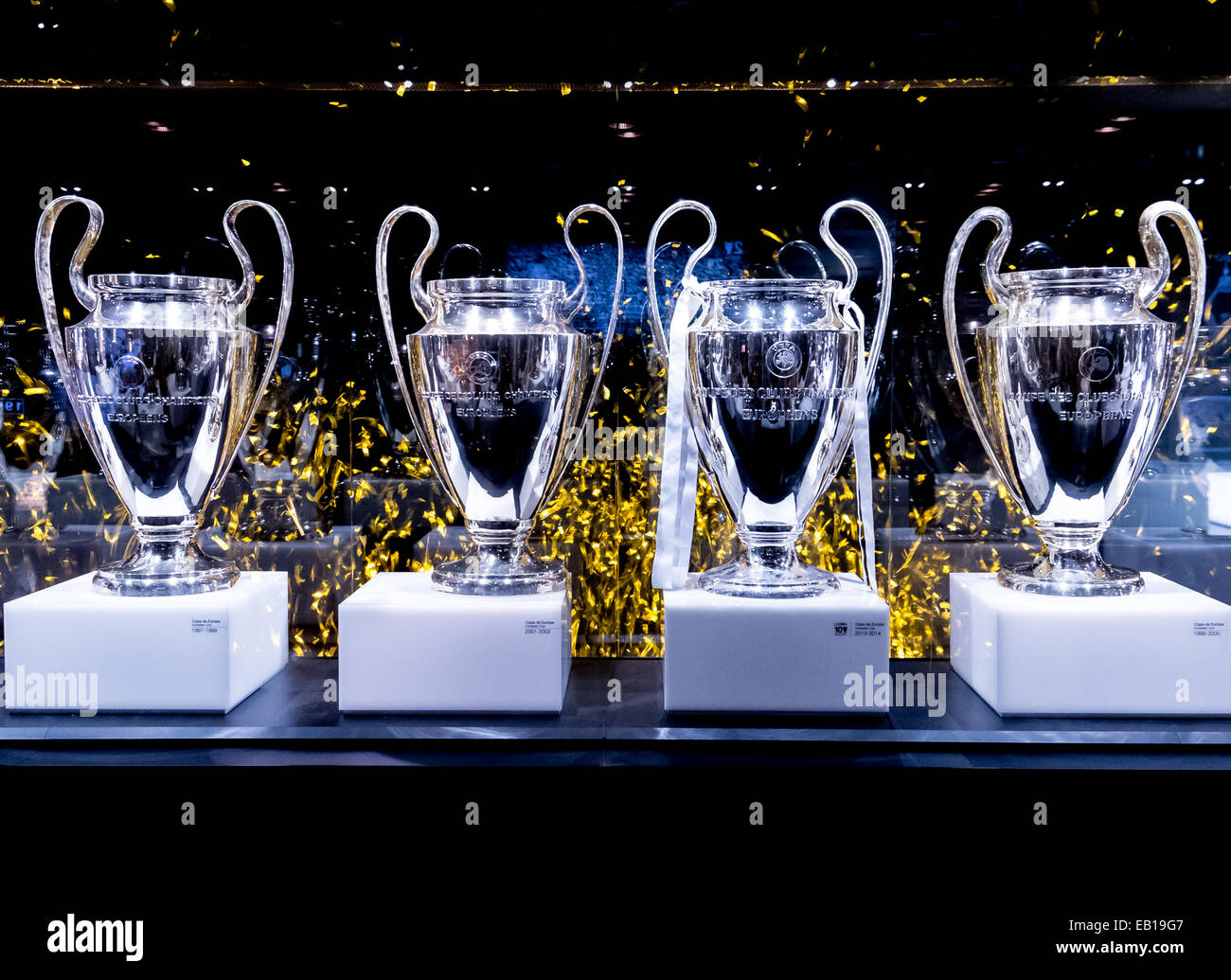 MADRID, Spagna - 18 agosto: il Real Madrid ha vinto un record di dieci Coppa  Europea/UEFA Champions League Foto stock - Alamy